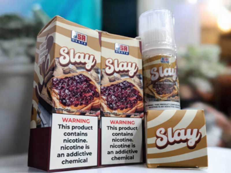 Slay Nutty Cake Strawberry