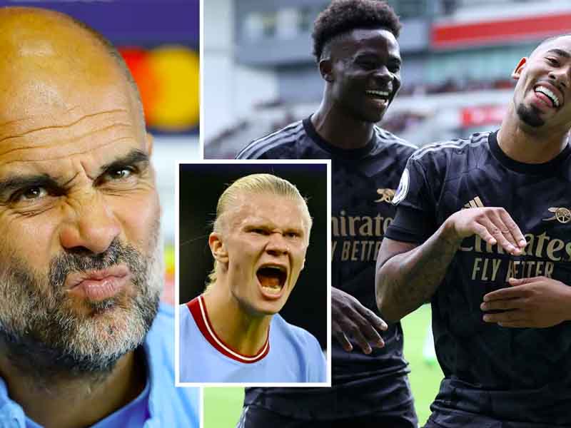 Guardiola Tantang Arsenal