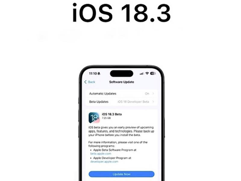 iOS 18.3