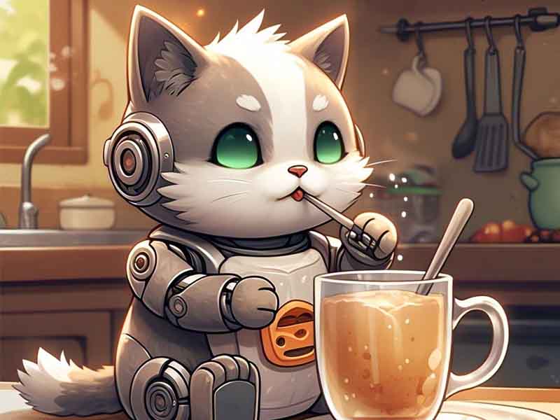 Robot Kucing Gemas