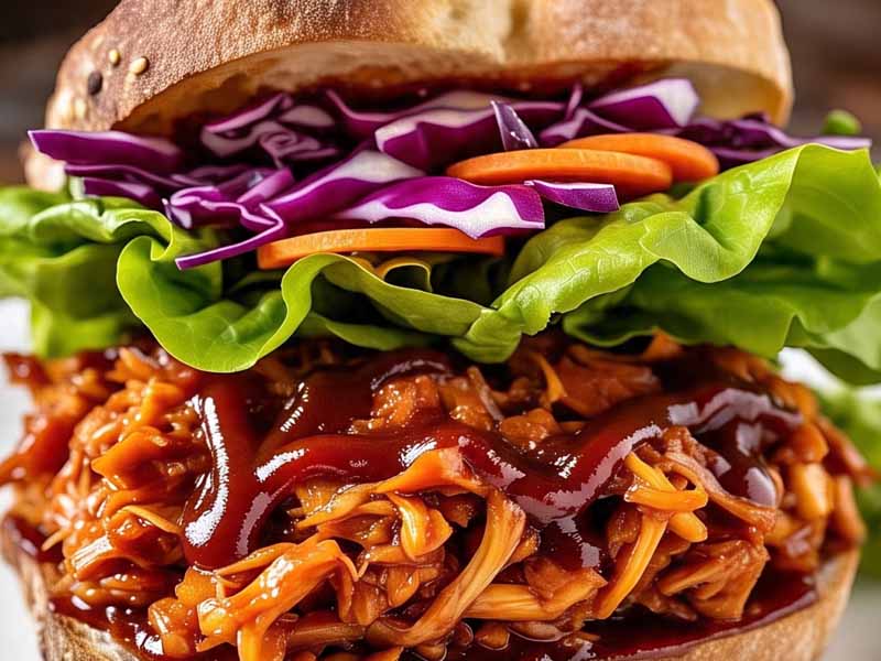 Jackfruit BBQ Sandwich