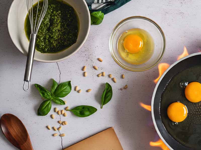 Telur Pesto Viral